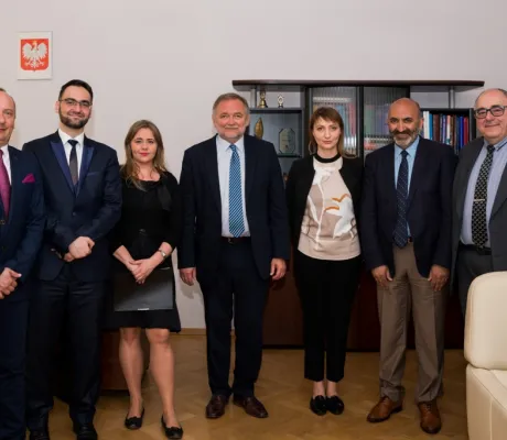 IUS Representatives at staff week in Zielona Gora