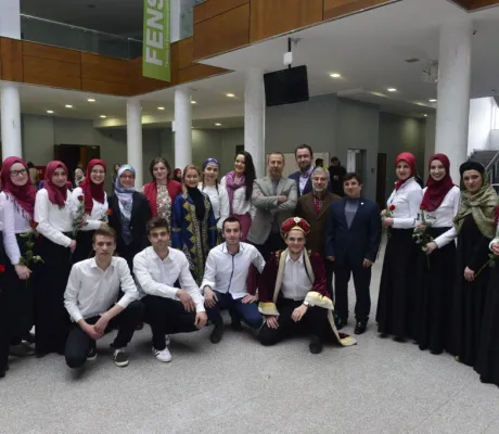 Performance „Bosnian pearls“ held at IUS