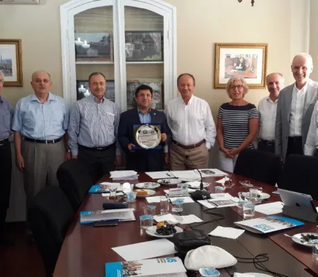 Farewell ceremony in Istanbul