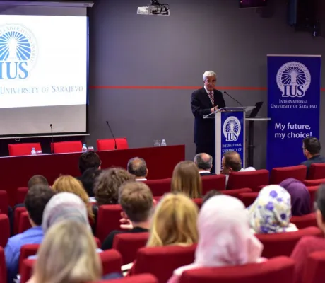 Welcoming ceremony for the new appointed rector of IUS