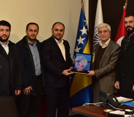 Representatives of UDEF and IHH Visited IUS