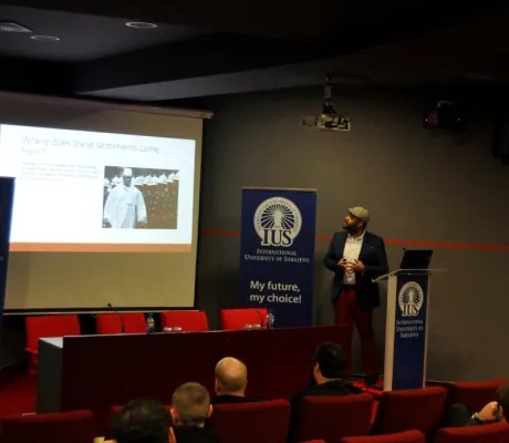 Lecture of Dr. Jared O’Neil Bell “Africa and Withdrawal from ICC” Held at IUS