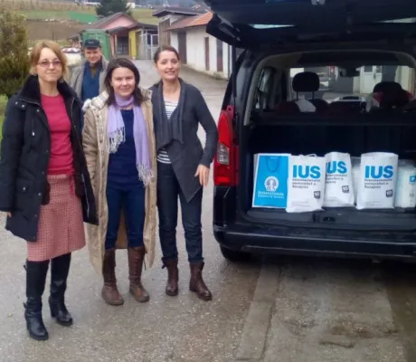 English Language School (ELS) Delivered Donation to PI Institute Pazarić