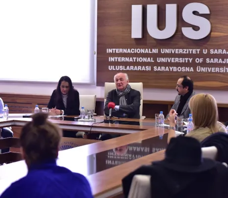 Opening of Film Program of 33. International Festival Sarajevo Winter at International University of Sarajevo (IUS)