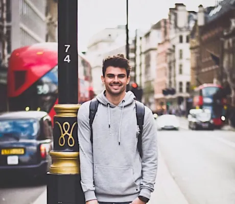 Former IUS student Alija Bajramović at Ecole Polytechnique University in Paris