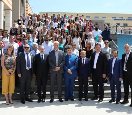 Turkish language teachers and students met at IUS