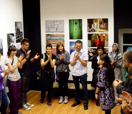 Students exhibit their works at BlackBOX Gallery