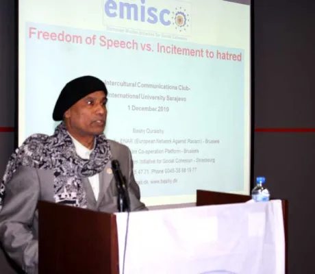 Chairman of the "Advisory Council of European Network against Racism" at IUS