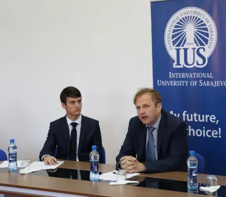 Amer Bukvić Delivered a Lecture at IUS