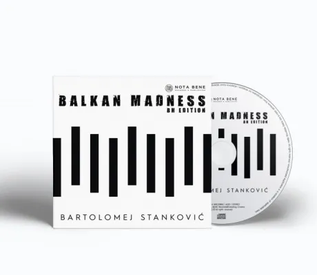 IUS student Faruk Garib designed the visual identity of the CD "Balkan Madness - BH edition"