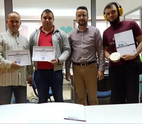 CNC machines course organized at IUS