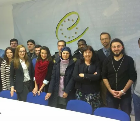 IUS students visited the Council of Europe