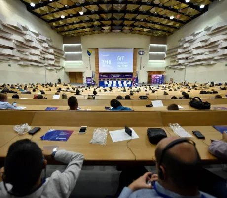 IUS Staff and students at the 2nd Conference on the potentials of the development of the software industry in BiH