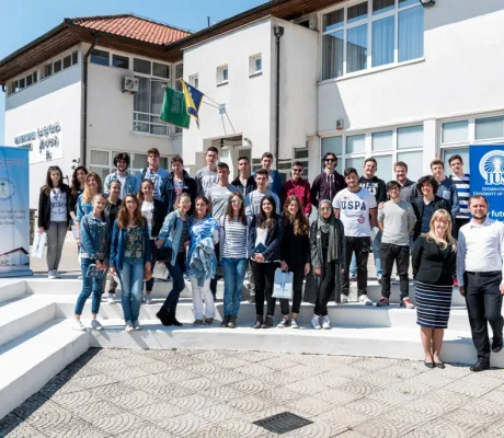 Follow-up workshop for high-school students in Mostar organized by IUSLife