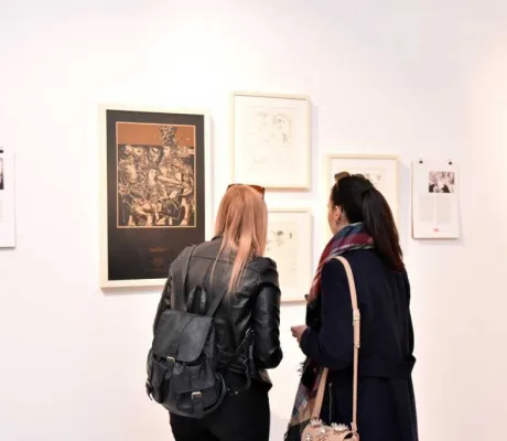 IUS Art Gallery Exhibition — Drawing in Bosnian and Herzegovinian Design