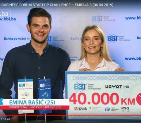 Sarajevo Business Forum: IUS Alumni Won 40.000 BAM to Start Their Business