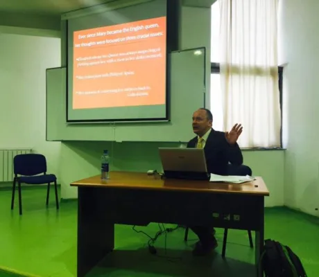 Prof. Dr. Marek Smoluk gave a lecture at IUS