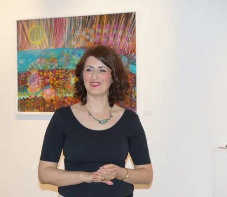 Alisa Bakamović-Teletović Solo exhibition at IUS Art Gallery