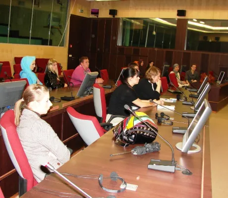 Students and professors visit the Court of BiH 