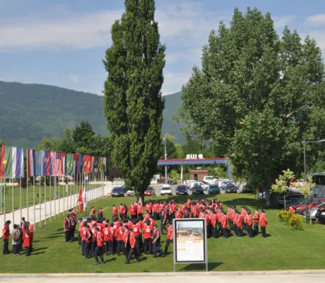 More than 100 young Turkish scouts visited IUS