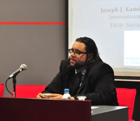 Professor Kaminski gave lecture