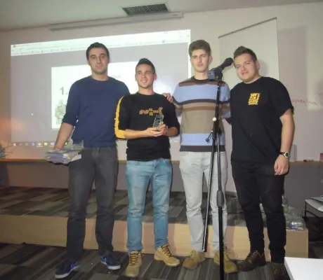 Admir Ferhatović and Ali Husić won Hackathon