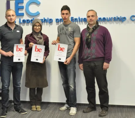 IUS Students won the second place in the “Be phone” contest