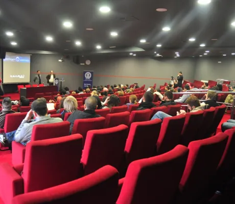 Muhamed Serdarević and Emir Salkić gave a lecture at IUS