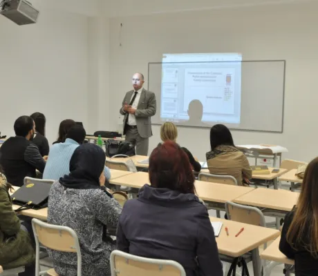Lecture on Leadership Skills held at IUS