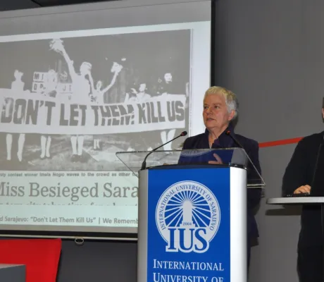 Lecture “Besieged Sarajevo Stage for a War Entertainment”