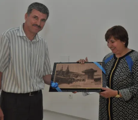 The Exhibition of Turkish artist Emine Dilek Yalçın