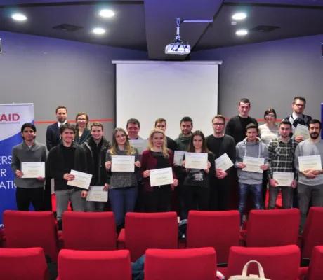 Certificate award ceremony "My practice" at IUS