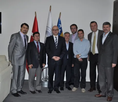 HE Cihad Erginay Ambassador of the Republic of Turkey in BiH visited IUS