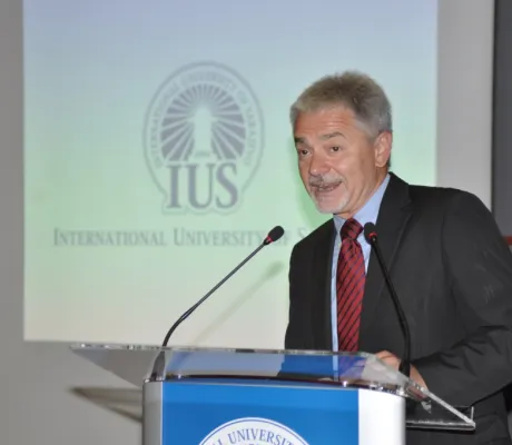 Deputy Head of the EU Delegation gave a lecture at IUS