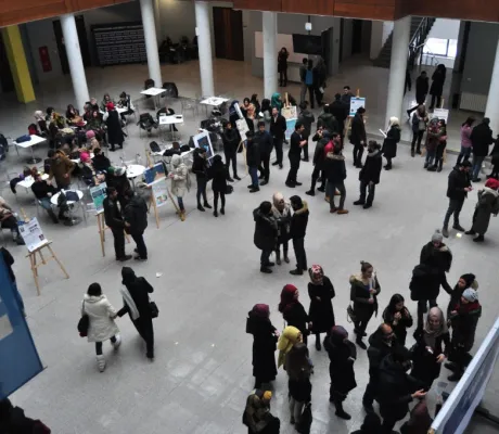 The exhibition of the World Greatest Psychologists Contribution held at IUS