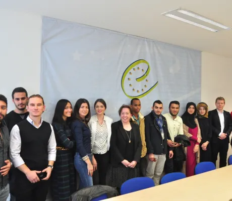 IUS students visited the Council of Europe