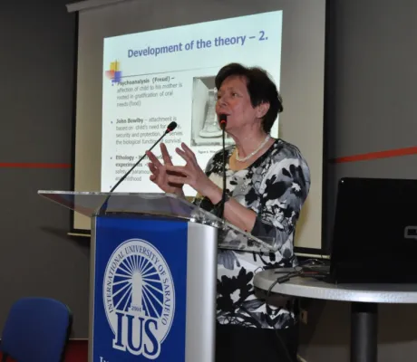 A seminar on Attachment and Psychotherapy & Dyslexia“ held at IUS