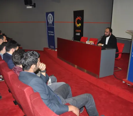 Prof. Dr. Ahmet Bulut gave a lecture at IUS