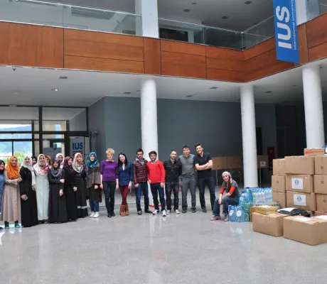 IUS Students in humanitarian action