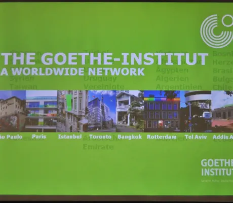 Goethe Institute presented its work