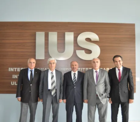 Representatives of Turkish Ziraat Bank visited IUS