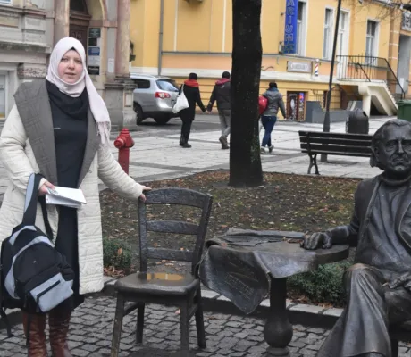 Assist. Prof. Dr. Nudžejma Obralić on the Erasmus+ exchange in Poland