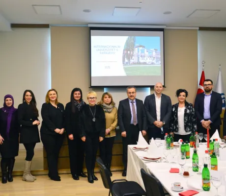 Presentation of IUS at the Yunus Emre Institute Mostar