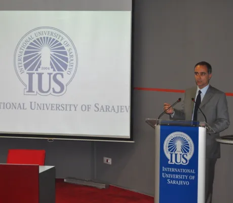 Ambassador of Italy gave a lecture at IUS