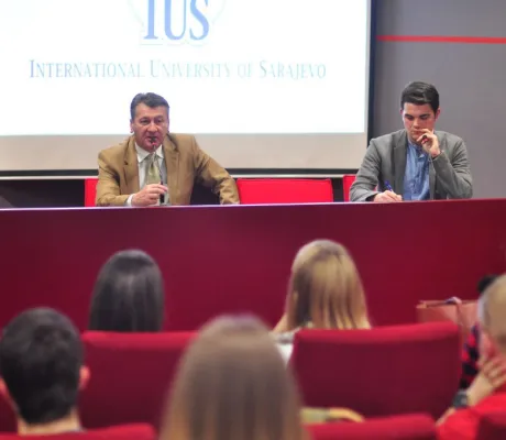 Students of IUS Organized an Event Dedicated to the "City Day" of Sarajevo