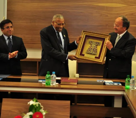 Lifelong achievement award for Dr. Ahmad Mohamed Ali