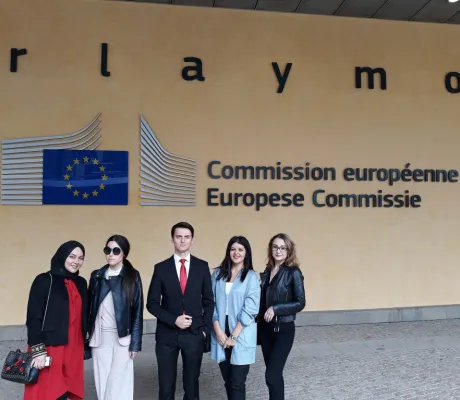 IUS students presented recommendations to the members of the European Parlament 
