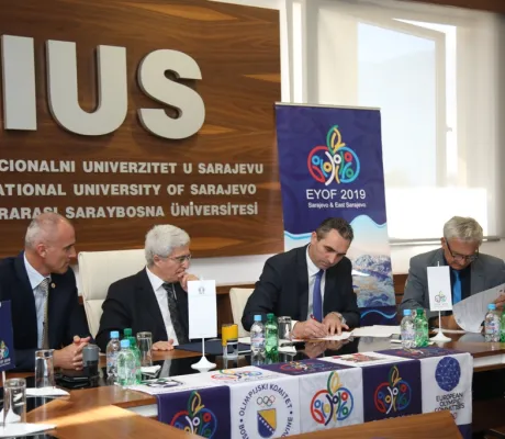 Memorandum of Cooperation Signed between IUS and EYOF 2019