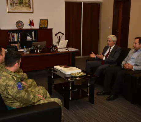 EUFOR Turkish Battalion in visit at IUS