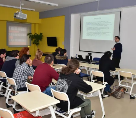 Dr. Mario Hibert held lecture on Copyright and Plagiarism